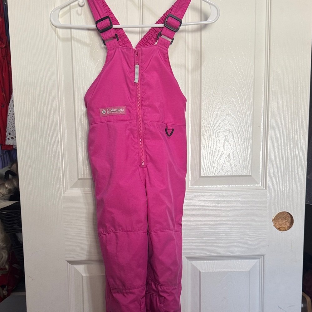 Columbia Kids Fuchsia Overalls